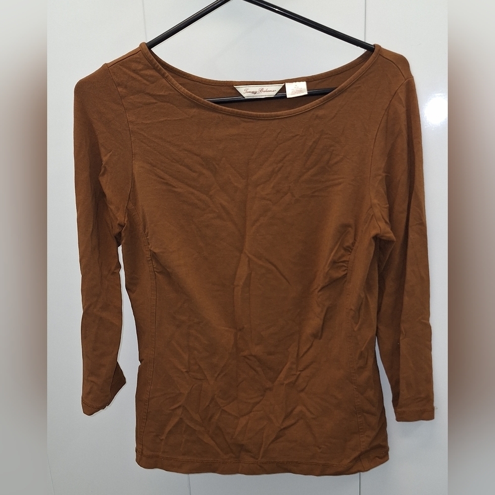 Tommy Bahama Brown Top Women's Medium